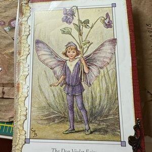 Handmade Journal The Dog Violet Fairy Book Cover